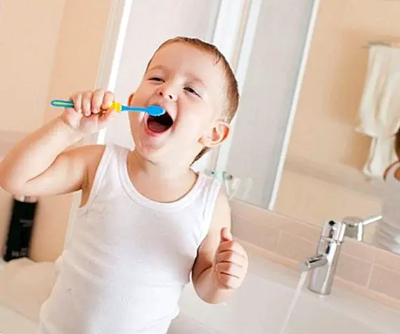 Os dentes da criança: quando começar a limpá-los e como fazê-lo - bebês e crianças