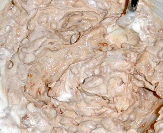 Afhjælpning af yoghurt og havregryn for at fjerne hudorme