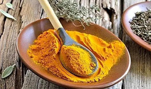 Turmeric mask to weaken the hair on the face - beauty