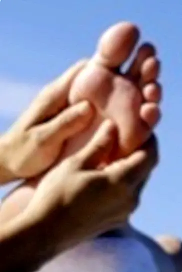 Massage the feet