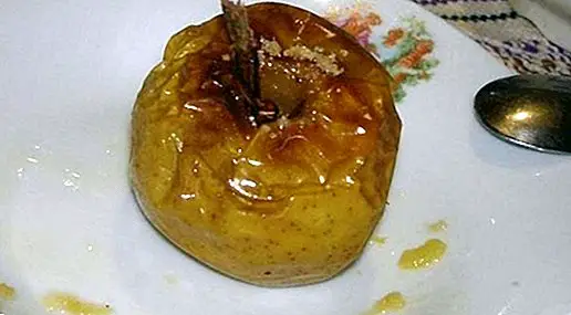 Kako narediti pečeno jabolko za gastritis