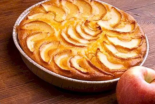 Gebakken appeltaart: traditioneel recept, origineel en heerlijk