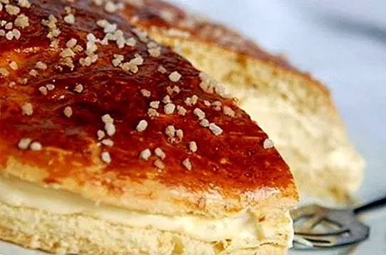 Kek Tropezia: brioche dan krim kek Perancis (La Tarte Tropézienne) - Resipi