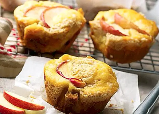 Muffins med æble og krydderier: vidunderlig opskrift