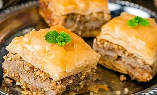 Baklava: Turkish cake recipe with walnuts, almonds and pistachios - Recipes