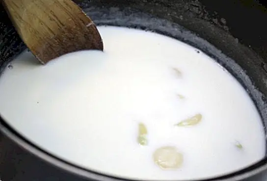 Como fazer leite de alho