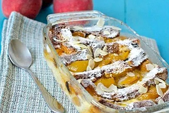 How to make a delicious peach loaf