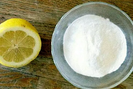 gamtos gynimo priemonės - Bikarbonatas ir citrina, siekiant sumažinti rėmuo ir rėmuo