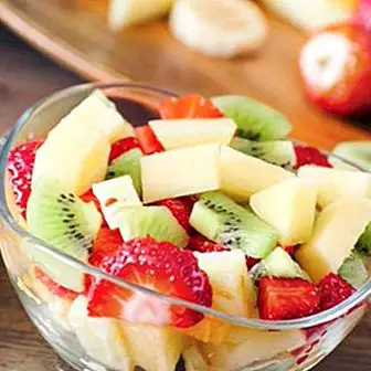 Misture as frutas é adequado? E em uma salada de frutas?