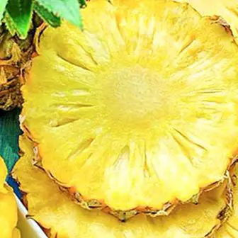 Ananás: výhody a hlavné vlastnosti. Ideálne a chutné