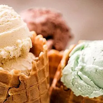 Пищевая ценность для мороженого и мороженого: с высоким содержанием белка и кальция