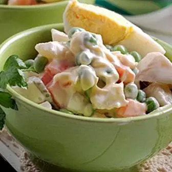 Russian Salad low calorie: light recipe for summer