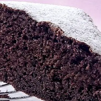 Mudah, kue sponge coklat cepat dan lembut: resipi