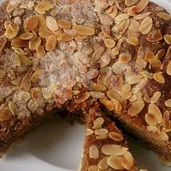 Gâteau aux amandes: recette d'un bonbon délicieux et nutritif