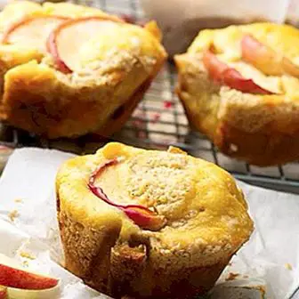 Muffins aux pommes et aux épices: recette merveilleuse