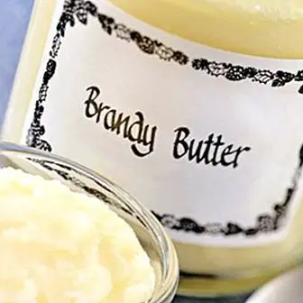 Brandy Butter: traditionelle englische süße Weihnachtssauce