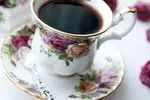 What substances do we find in a cup of tea? How much caffeine does it contribute?