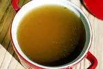 Purifying broth for Christmas excesses: recipe