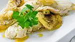 Fish with onions or fish onions. Canary Recipe