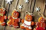 Gingerbread men: os tradicionais biscoitos de Natal