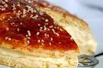 Tropezisk kage: brioche og fløde fransk kage (La Tarte Tropézienne)