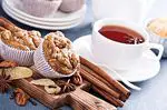 Ginger, almond and pistachio muffins: exquisite recipe