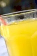 Juice rich in vitamin C