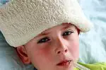 Cold cloths with vinegar to reduce fever